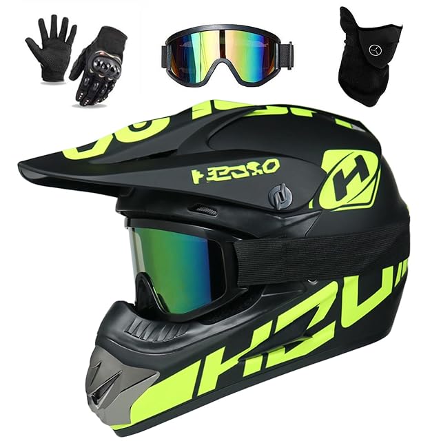 Casco de campo UIGJIOG con las gafas y los guantes incluidos
