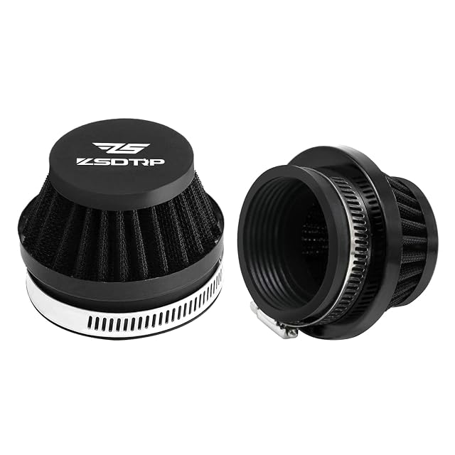 Pareja de filtros de aire de aluminio ZSDTRP de 60 mm