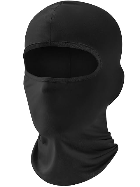 Pasamontañas de protección UV fuinloth en negro