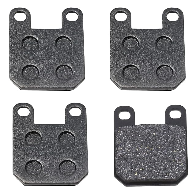Juego de cuatro pastillas de freno QKNOSM para scooters Peugeot