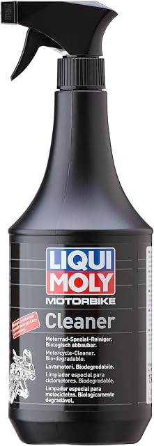 Botella de un litro de Liqui Moly Motorbike Cleaner