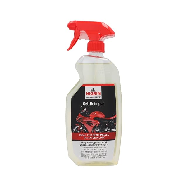 Botella de 750 ml de limpiador en gel NIGRIN MOTO-BIKE