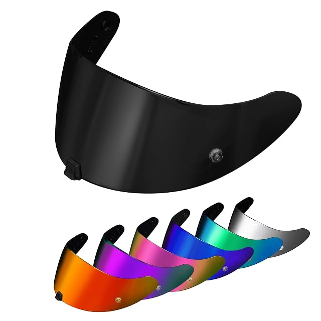 Visera de recambio oscura PSLER para casco Scorpion