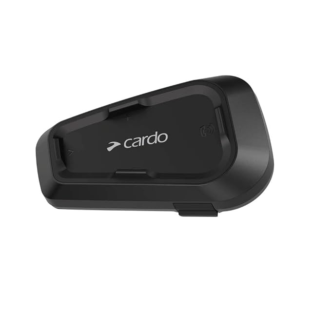 Unidad de intercomunicador Cardo Spirit en negro