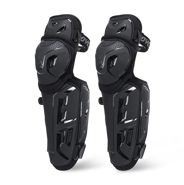 Rodilleras Scoyco K26 con tiras reflectantes