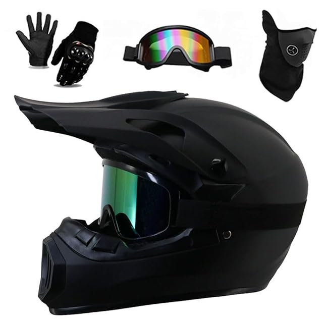 Casco de campo GDAONUDK con gafas, guantes y braga