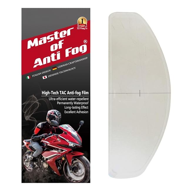 Película antivaho ultrafina XII WY para visera de casco