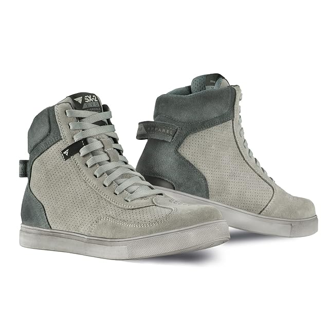 Zapatilla de moto SHIMA SX-2 EVO en ante perforado