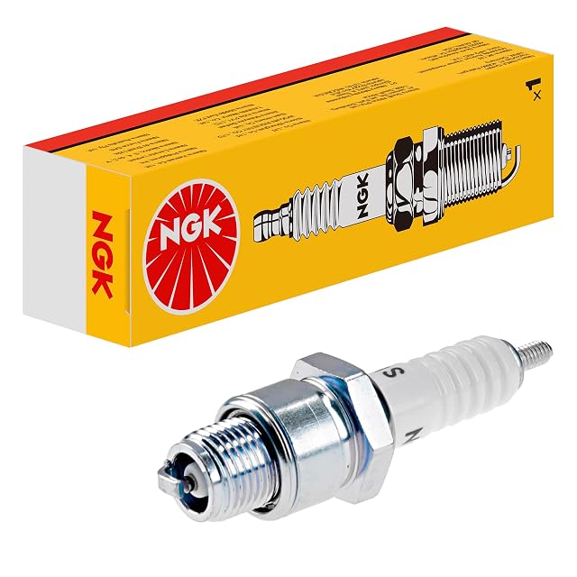 Bujía NGK B7HS en su Yellow Box