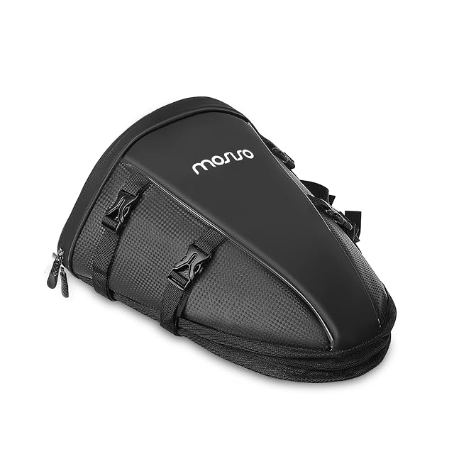 Bolsa de colín de moto MOSISO de 10 L con bandolera