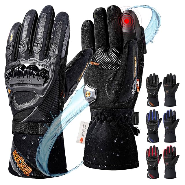 Guante de invierno IRON JIA'S con protector de nudillos